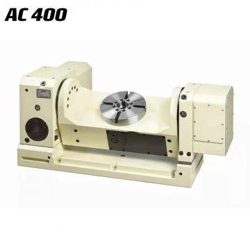 Altura 400 mm 5 eje CNC Tabla rotativa